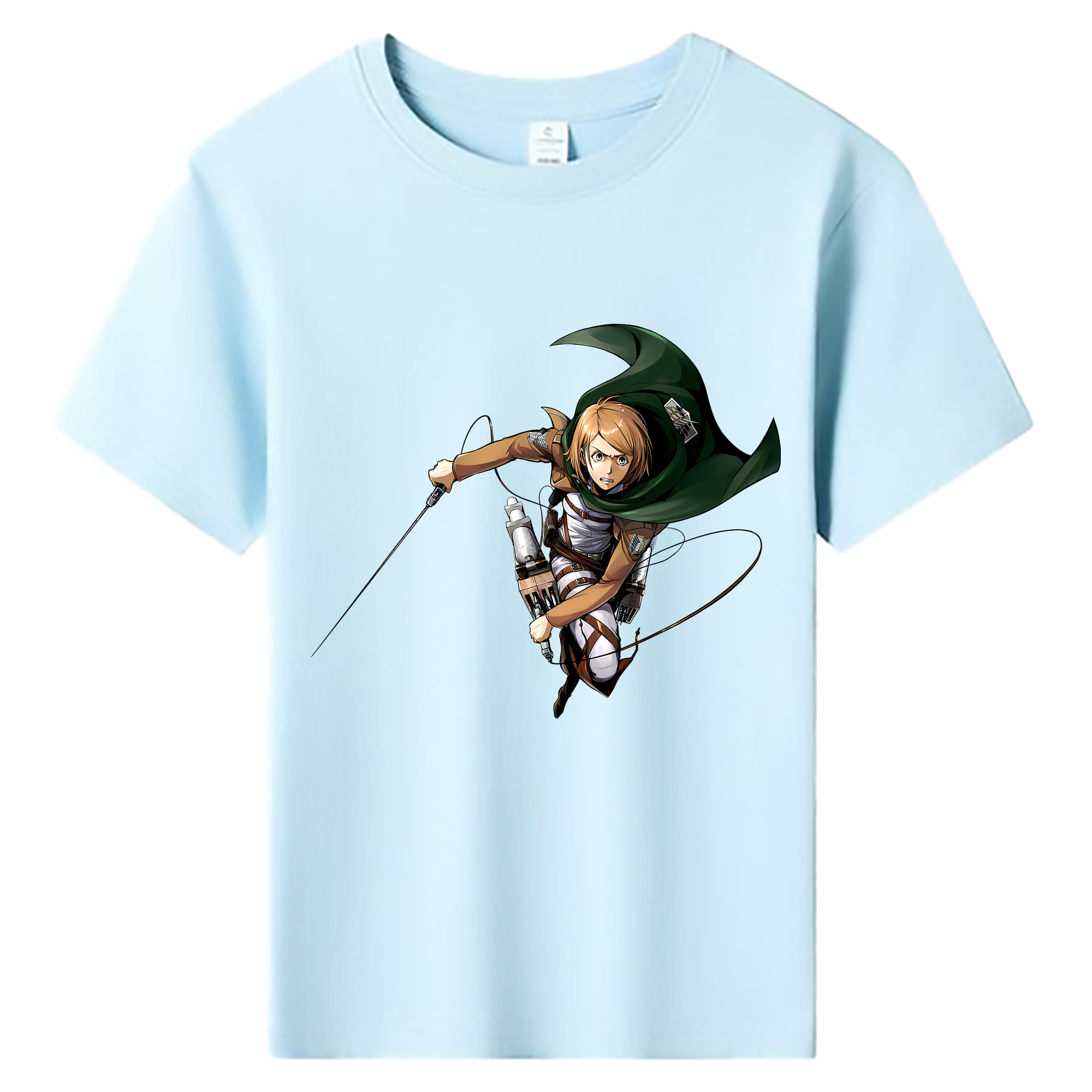（画像用） 進撃の巨人 ペトラ·ラル Attack on Titan Petra Rall 綿100％キッズTシャツ（フロントプリント）